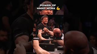 POWER OF HARD WORK 💪  devon larratt vs dave chaffee devon davechaffee power hardwork short [upl. by Dorice]