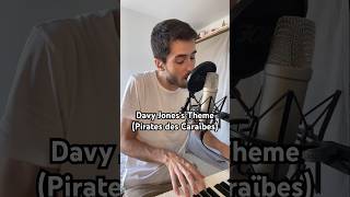 Davy Jones’s Theme  Hans Zimmer 🎤🎹 singing chant piano cover piratesofthecaribbean [upl. by Emelyne]