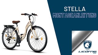 Licorne Bike Stella Montageanleitung [upl. by Lemire]