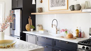 Kitchen Makeover Big Style Small Budget [upl. by Ahtela]