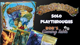 Spirit Island Solo Playthroughs Lightning Shadows and Bringer [upl. by Anah325]