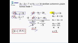 Yoketme metodu  Matematik Dersleri [upl. by Benis]