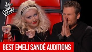 BEST ‘EMELI SANDÉ Blind Auditions in The Voice  The Voice Global [upl. by Pollux]