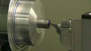 2axis turning of tungsten carbide with CVD tool [upl. by Turmel]