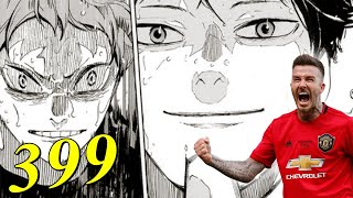 Haikyu Chapter 399 Reaction  LETS KEEP THIS GOING FOREVER ハイキュー [upl. by Claudie]