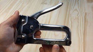 How to load the JT21CM All Purpose Staple Gun [upl. by Anwahsat]