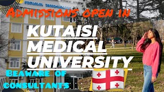 Kutaisi Medical University Admissions 2023 mbbsingeorgia mbbsabroad neet medical georgia [upl. by Rosol385]