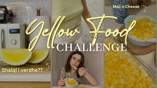 Ha Ushqime Te Verdha Per 24h  Food Challenge  Ilda Qose [upl. by Nimajaneb18]