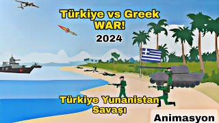 Türkiye vs Yunanistan Savaşı 2024 Part 1 [upl. by Edas537]