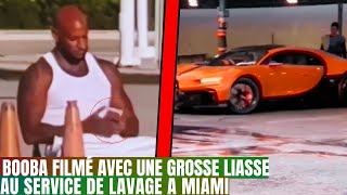 Booba filmé a son insu a Miami en train de compter une grosse liasse de billets [upl. by Calica972]