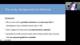 Cup of Tea  Recommendations for LongTerm Followup of Adults with Heritable Retinoblastoma [upl. by Kora]