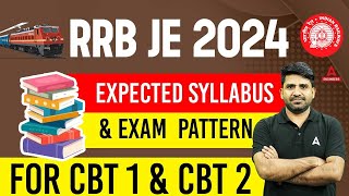 RRB JE Syllabus 2024  RRB JE Syllabus amp Exam Pattern  RRB JE 2024 Notification [upl. by Elesig]