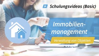 Schulungsvideo ImmobilienManagement – Verwaltung von Objekten  onOffice [upl. by Alabaster]