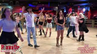 Shivers by Ed Sheeran 🥶 Line Dance ☃️ Full Lesson at Round Up Nightclub [upl. by Gen]