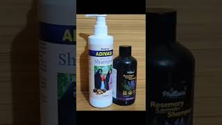 Natural shampoo and Rosemary hair shampoo review short [upl. by Anirret]