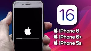 How to Update iOS 125 to iOS 16 or 15  Install iOS 16 on iPhone 5s amp 6 6 Plus [upl. by Powel]