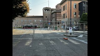 Un parcheggio sotterraneo nel centro storico di Piacenza [upl. by Ethban844]