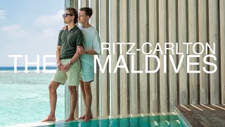 RITZCARLTON MALDIVES VLOG  EXCURSIONS  RESTAURANTS  SPA  GYM  WATER VILLA  MARRIOTT AFFILIATE [upl. by Kubetz]