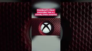 Deadpool’s Xbox controller has a…fun little surprise shorts [upl. by Tung]