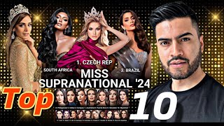 Miss Supranational 2024 Top 10 Favoritas [upl. by Woolson]