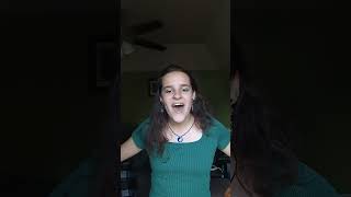 Defying Gravity cover wicked wickedmusical defyinggravity broadwaymusic singer [upl. by Knowling427]