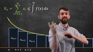 Estimating the Remainder of a Series Approximation via the Integral Test [upl. by Seiter]