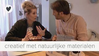 creatief met natuurlijke materialen  vtwonen  doe het zelf [upl. by Analeh654]