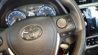 How To Reset Corolla Maint light 2017 2018 [upl. by Judson]