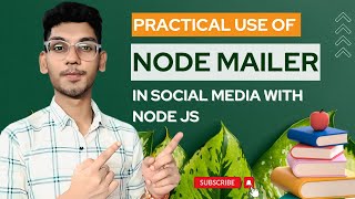 Practical use of Node mailer in Node JS [upl. by Yanehc]