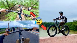 Fat Bike pani ke upar chala diya 😲 [upl. by Hsot276]