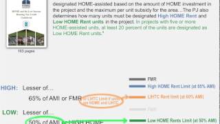 Determining Rent Limits for Properties With Both HOME Funds and LIHTCs [upl. by Tait]