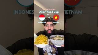 INDONESIA VS VIETNAM  Asian Food Cup [upl. by Haddad]