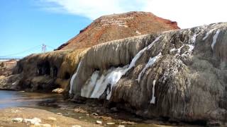 Hot Springs State Park  Thermopolis Wyoming [upl. by Noffets]