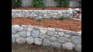 Shredded Cedar Mulch Stone Ground Cover and Gravel and Stone Pathways [upl. by Idid243]