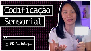 CODIFICAÇÃO SENSORIAL MODALIDADE LOCALIZAÇÃO INTENSIDADE E DURAÇÃO DOS ESTÍMULOS  MK Fisiologia [upl. by Judi428]