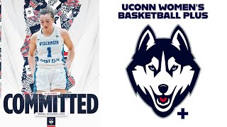 2024 5Star G Allie Ziebell Commits to UConn Huskies  Womens College Basketball Recruiting [upl. by Thunell112]