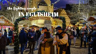 Eguisheim France  Experience the Magic of a Traditional Christmas Market in Alsace 4K [upl. by Ociram747]