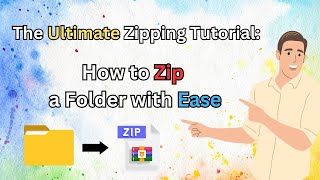 📦 The Ultimate Zipping Tutorial ∞ How to Zip a Folder with Ease ✨🔒 [upl. by Urbani877]