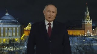 Новогоднее обращение Владимира Путина Первый канал 9 31122023 [upl. by Cassella934]