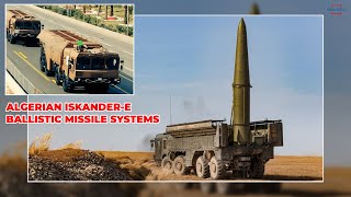 Algeria Unveils IskanderE ShortRange Ballistic Missile System at Military Parade [upl. by Siravart]