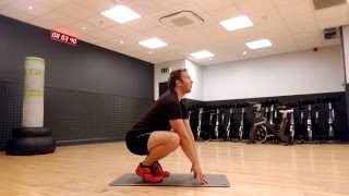 Squat Tuck Lower Back Stretch Cure Lower Back Pain amp Sciatica [upl. by Aivato927]