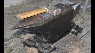 Making a 100kg  220lbs Blacksmiths Anvil from Scratch [upl. by Aneerak]