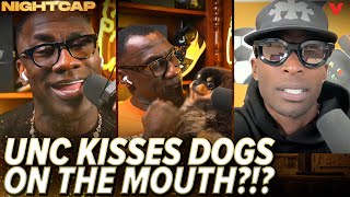 Ocho can’t believe Unc kisses his dogs on the mouth  Nightcap [upl. by Socher162]