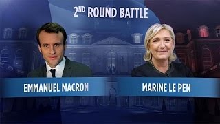 Macron versus Le Pen  ein Duell höchst konträrer Kandidaten [upl. by Matheson900]