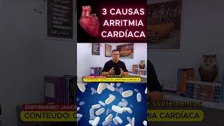 3 causas de arritmia cardíaca shorts saudeebemestar [upl. by Benn218]