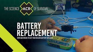 Battery Replacement  ACR ARTEX [upl. by Adnilev]