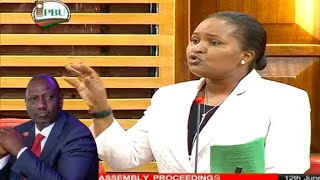 THIS WOMAN IS FIRE SEE MP LESUDA PRESENTED A BILL ON INTERNSHIP AFTER TSC FIRED JSS INTERN TEACHERS [upl. by Rusel]