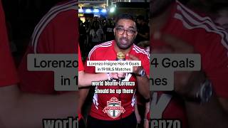 Toronto FC fans are starting to get fed up with Lorenzo Insigne tfc Toronto soccer mls [upl. by Kucik]