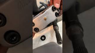 20142019 Polaris RZR 4 seat carrier bearing replace part 2 [upl. by Notniv]