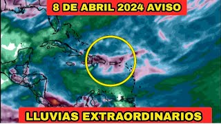 PREPÁRENSE PARA LLUVIAS EXTRAORDINARIOS A REPÚBLICA DOMINICANA Y PUERTO RICO [upl. by Isak]